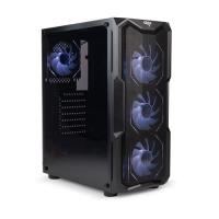 AIGO AQUARIUS Mesh 650W 80+ ARGB  L17 ARGB x3,ARGB fans x1 Mid Tower KASA